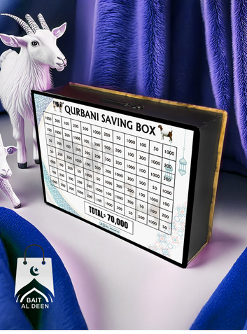 Qurbani Saving Box ~ 70000 Rupees