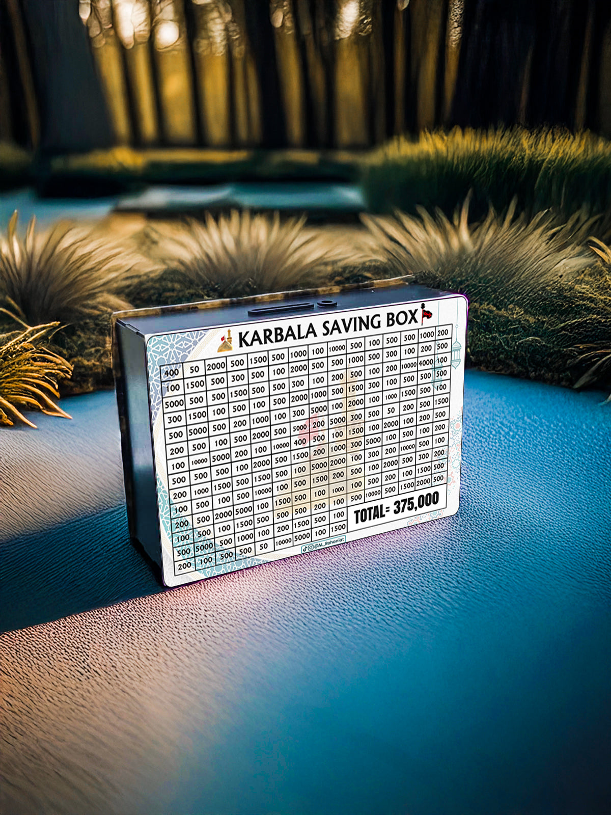 Ziyarat e Karbala Saving Box - 375,000 PKR
